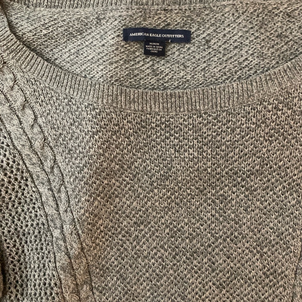 American Eagle Ombré Sheer Sweater